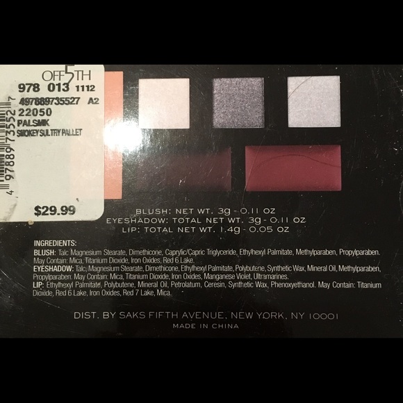 Saks Makeup Box - Picture 1 of 2